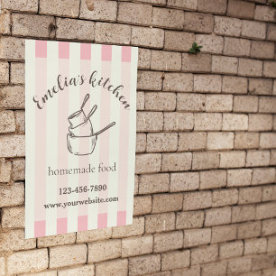 Poster Mes infos de contact pour ma petite entreprise de