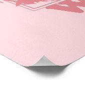 Poster Mes merveilleuses fleurs rétro du monde (Coin)