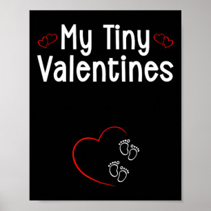 Poster Mes minuscules Valentines Jumeaux By Kids Love