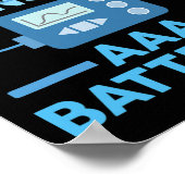 Poster Mes Pancréas Fonctionnent Sur Des Batteries Aaa Ty (Coin)