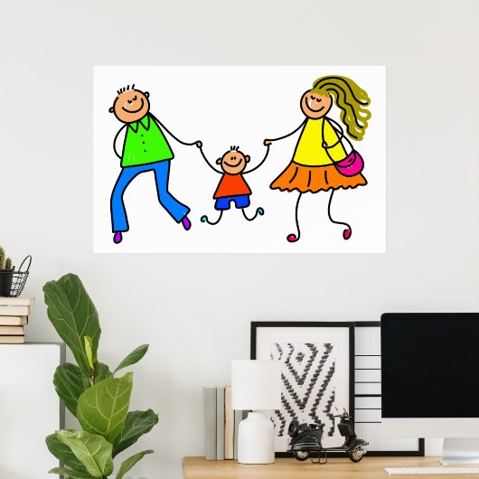 Poster Mes parents (Bureau à domicile)