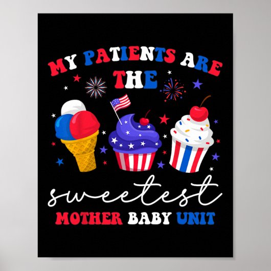 Poster Mes Patients Sont La Mère La Plus Douce Byby (Devant)