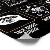 Poster Mes Plans Pour Aujourd'Hui Drôle Jeu Lucky (Coin)