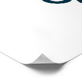 Poster Mes Puns Sont Sur Le Marsouin Drôle Animal Pun (Coin)