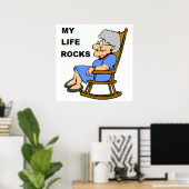 POSTER MES ROCHES DE VIE (Bureau à domicile)
