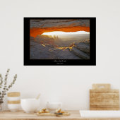 Poster Mesa Arch (Cuisine)