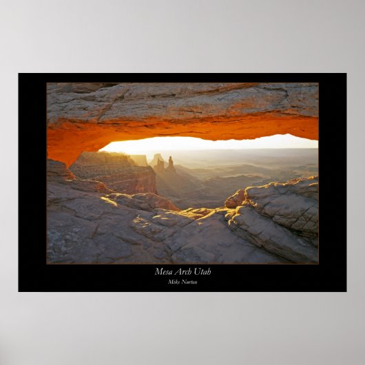 Poster Mesa Arch (Devant)