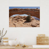 Poster Mesa Arch et Tumbleweed aux Canyonlands (Cuisine)