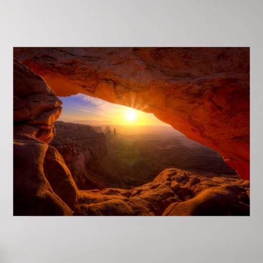 Poster Mesa Arch, Parc national des Canyonlands (Devant)
