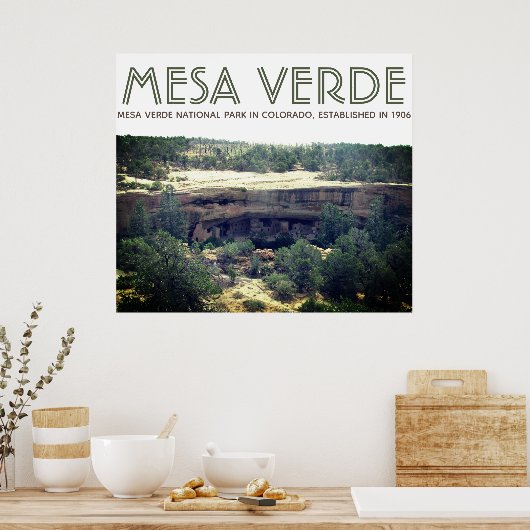 Poster Mesa Verde (Cuisine)