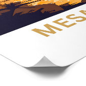 Poster Mesa Verde Colorado Imprimer (Coin)