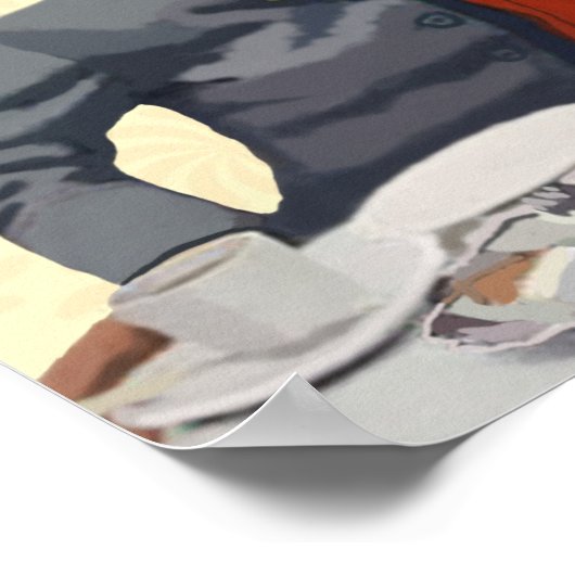 Poster Mesdames Gossiping (Coin)