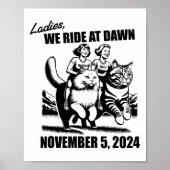 Poster Mesdames Nous Voyageons À Dawn Harris Wheimer 2024 (Devant)