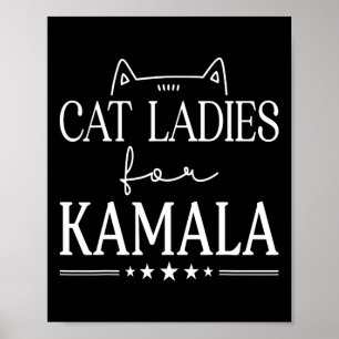 Poster Mesdames Pour Kamala Harris 2024