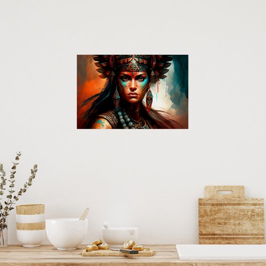 Poster Mésoamérique (Cuisine)