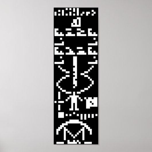 Poster Message_Arecibo (Devant)