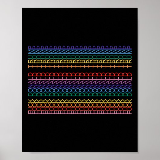 Poster Message caché subtil anti Trump sarcastique LGBT (Devant)
