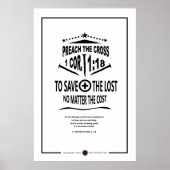 Poster Message croisé (Devant)