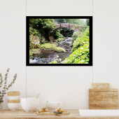 Poster "Message d'amour sur l'affiche du pont"* (Cuisine)