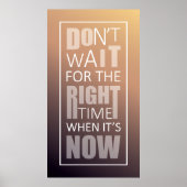 Poster Message dans le message. Conception de devis motiv (Devant)