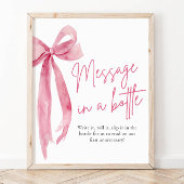 Poster Message De Bow Rose Vive Dans Un Jeu De Signes De 
