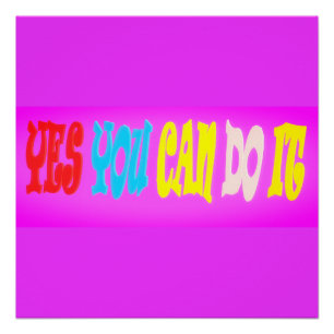 POSTER MESSAGE DE COULEURS CLAIRES POUR AMÉLIORER ET ENCO