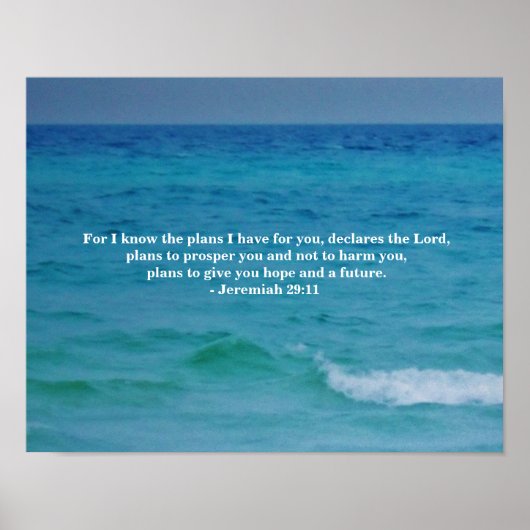 POSTER MESSAGE DE DIEU (POUR VOUS) (Devant)