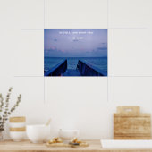 POSTER MESSAGE DE DIEU (POUR VOUS) (Cuisine)