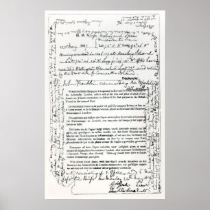 Poster Message de John Franklin