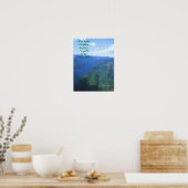 Poster Message de l'affiche de paix (Cuisine)