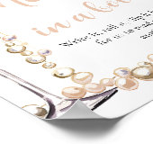 Poster Message de perles et de poursuites dans un jeu de  (Coin)