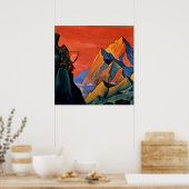 Poster "Message de Shambala" de Nicholas Roerich (Cuisine)