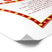 Poster Message From The Bump Valentine Baby Shower (Coin)