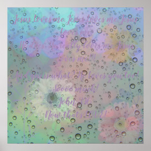 Poster Message masqué