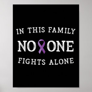 Poster Message positif Sensibilisation au cancer pancréat