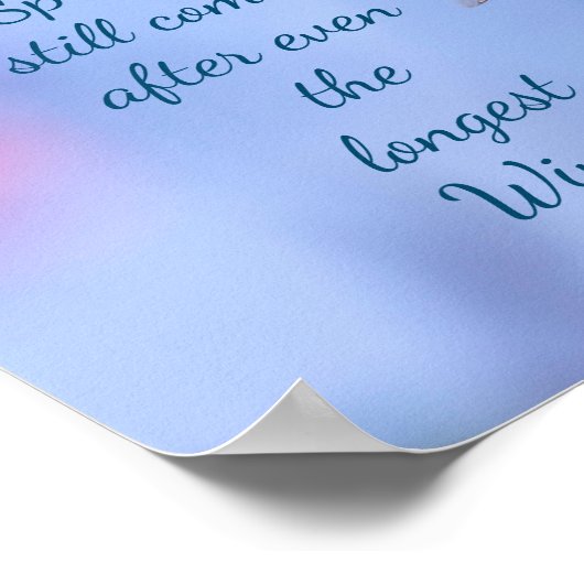 Poster Message source d'inspiration (Coin)