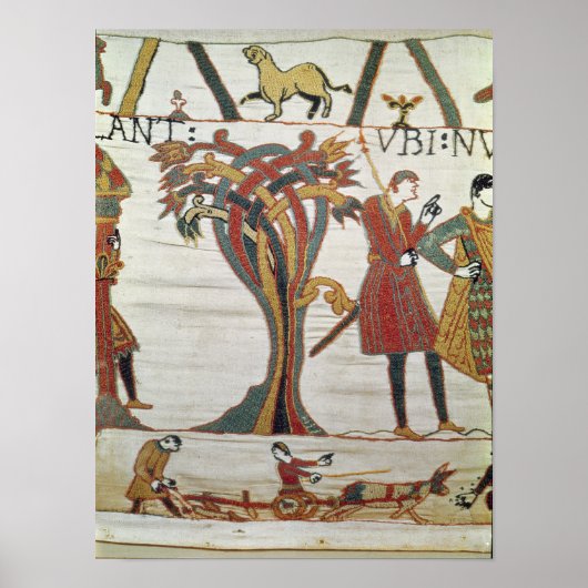 Poster Messagers de Duke William est venu trouver Comte (Devant)