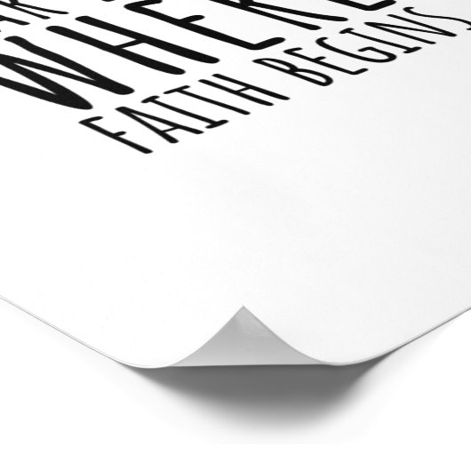 Poster Messages d'inspiration chrétienne (Coin)