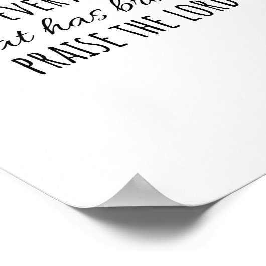 Poster Messages d'inspiration chrétienne (Coin)