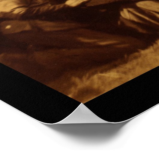 Poster Messe catholique du dimanche matin 1861 (Coin)