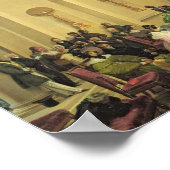 Poster Messe dans la chapelle expiatoire, 1830-48 (Coin)