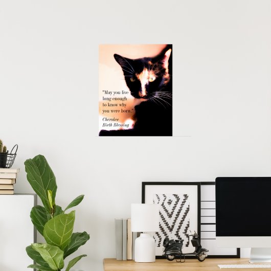 Poster Messenger Cat (Bureau à domicile)