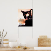 Poster Messenger Cat (Cuisine)