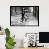 Poster Messenger Messenger Boy Waco, Texas 1913 (Bureau à domicile)