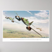 Poster Messerschmitt Me 262 (Devant)