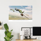 Poster Messerschmitt Me 262 (Bureau à domicile)