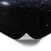 Poster Messier 31, La Grande Galaxie en Andromède (Coin)