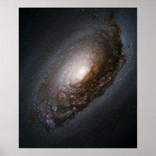 Poster Messier 64 - La Galaxie de l'Oeil Noir