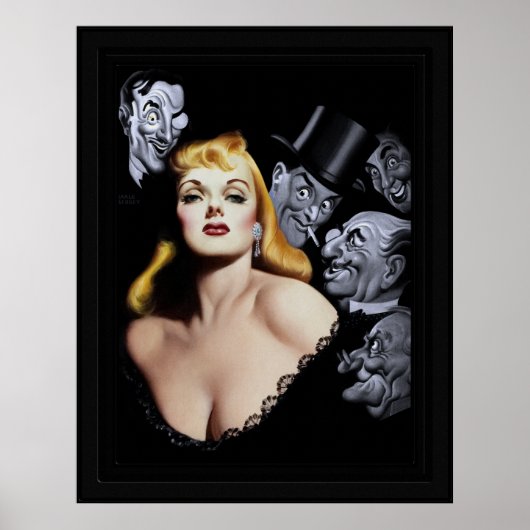 Poster Messieurs Prefer Blondes par Earle Kulp Bergey (Devant)