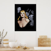 Poster Messieurs Prefer Blondes par Earle Kulp Bergey (Cuisine)